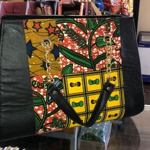 African Print Bag